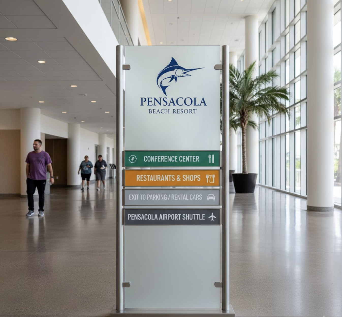 Indoor Signs in Pensacola: Improve Navigation & Customer Experience