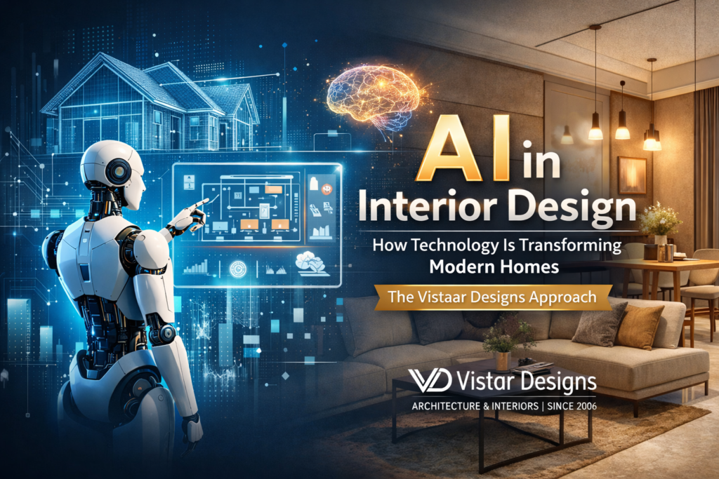 AI in Interior Design: Smart, Future-Ready Homes by Vistaar Designs