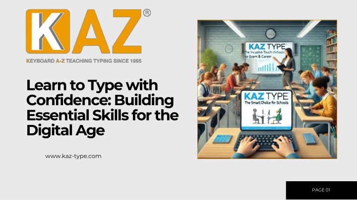 Learn to Type with Confidence Building Essential Skills for the Digital Age PowerPoint Presentation - ID:14800979